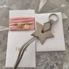 新品未使用　Dior ピンクチャーム&スターチャーム　ノベルティ