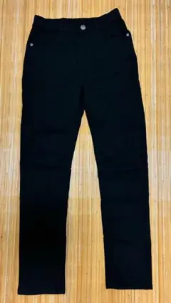 美品 ストレッチパンツ ブラック 160