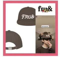 BTSV テテ着用 キャップFRU& STITCH LOGO CAP_BROWN - メルカリ