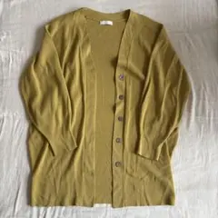 SALON adam et rope カーディガン マスタードのサムネイル
