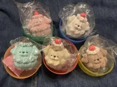 ホイプーフロッキーコンプリートC++限定チョコノーマルいちごプリンチョコミント