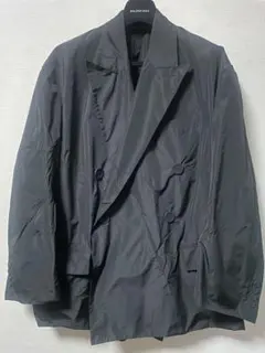 バレンシアガ☆22AW オーバーサイズボンバーフーデッドジャケット 