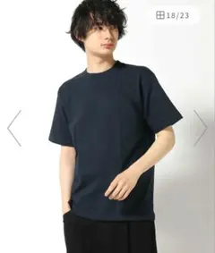 Hanes BEEFY-T Tシャツ ネイビー XL①のサムネイル