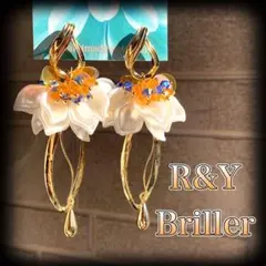 ハンドメイドピアス4815♡︎ʾʾ