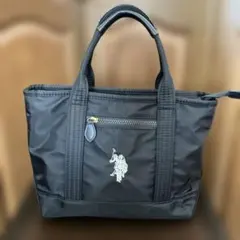 【U.S. POLO ASSN. 】レディーストートバッグ　ブラック
