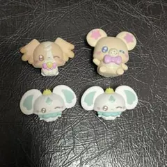 ぷちきゅあ プチっとすわりマス マスコット 4個セット