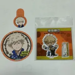 ヒロアカ シーパラダイス 爆豪勝己 アクスタ コースター ストロー