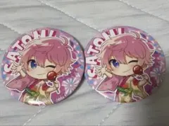 すとぷり　さとみ　缶バッチ　2022　summer デフォ さとみくん すとぷり 2022 Summer デフォ 缶バッジ - メルカリ