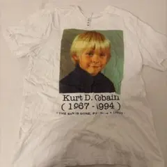 NIRVAN カートコバーン 追悼 メモリアルTシャツ 幼少期 XL - メルカリ