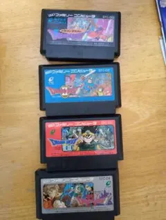 ドラゴンクエスト I・II・III・IV ファミコン ソフト 4本セット