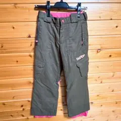 burton 子ども用スノーボードパンツ オリーブグリーン