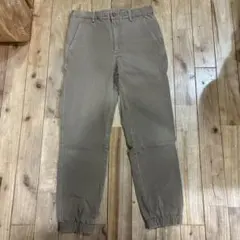 ベージュ ジョガーパンツ Sサイズ