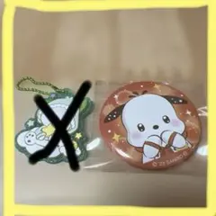 サンリオキャラクターズ　ポチャッコ　缶バッジ