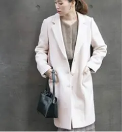 未使用品　アーバンリサーチ　ロッソ　コクーン チェスターコート　秋冬コート