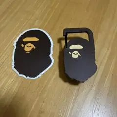 エイプ　カラビナ　キーホルダー