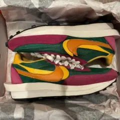 【美品】sacai × NIKE LDV WAFFLE PINE GREEN