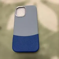 VISOUL iPhoneケース バイカラー レザー調