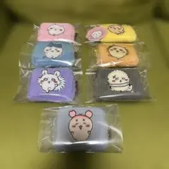 【新品未使用】 ちいかわ ふわふわミニポーチ 7個セット 新品タグ付き