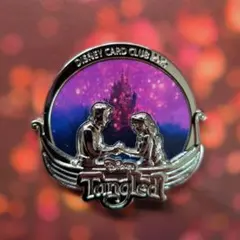 Disney card club　ラプンツェル　ピンバッジ