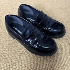 COMME CA ISM ブラック ローファー　19cm 卒園/入学　男女兼用