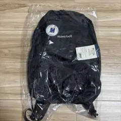 【新品】mont-bell ポケッタブルライトパック 10 ブラック男女兼用のサムネイル