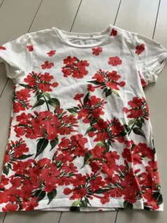モンクレール キッズ 花柄 半袖Tシャツ 115cm