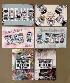 BIGBANG 公式 ポストカード ジヨン トップ ヨンベ テソン スンリ