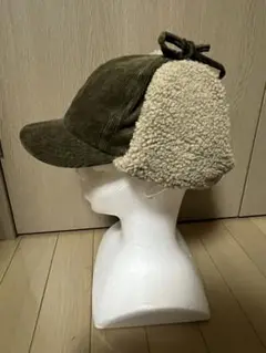 ファー付きフライトキャップ　フライトキャップ