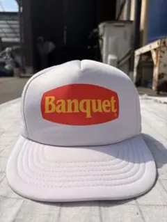 Banquet USA製　ヴィンテージ　トラッカーキャップ
