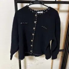 Sun ORIGINAL FASHION 黒 カーディガン
