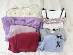 女の子 子供服 まとめ売り 130cm アウター トップス ボトムス