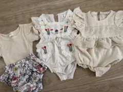 SHEIN 女の子ロンパース3点セット