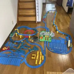 プラレール線路 9階レイアウト - メルカリ