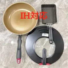 evercook IHフライパン T-fal 蓋 3点セットのサムネイル
