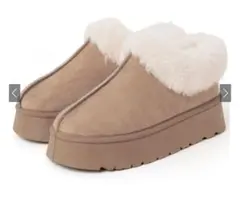 GRL 厚底ムートンショートブーツ[zr1092]