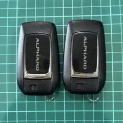 30系ヴェルファイア キーレス 6つボタン フィルム貼り - メルカリ