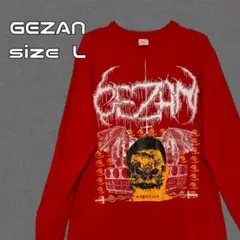GEZAN ゲザン ロンT バンドTシャツ マヒトゥザピーポー 十三月 赤 L