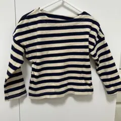 O&G 長袖ストライプトップス