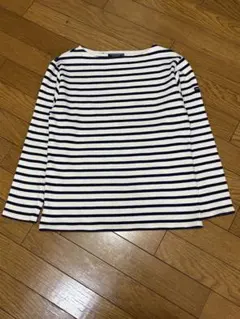 SAINT JAMES ウェッソン ボートネック バスクシャツ T0 XXS 紺