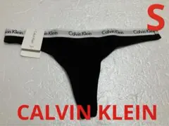 S-103 カルバンクライン ブラックSサイズ Ｔバック