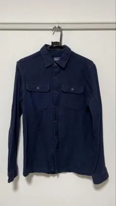 Patagonia フィヨルドフランネルシャツ ネイビー メンズXS