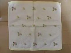 花柄タオルハンカチ