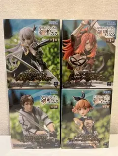片田舎のおっさん、剣聖になる　フィギュアまとめ4点セット
