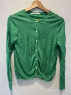 URBAN RESEARCH DOORS グリーンカーディガン