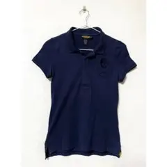 【ラルフローレン ラグビー】 スカル ポロシャツ ネイビー ( S )