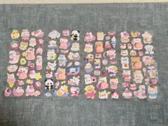 可愛い動物おしりシール4枚セット