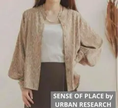 アーバンリサーチSENSE OF PLACE ストライプタックスリーブシャツのサムネイル