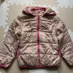 花柄ボアフリース裏地ジャケット 160cm