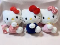 ハローキティ 50周年　限定ぬいぐるみ 3体セット