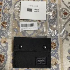 PORTER ブラック 二つ折り財布